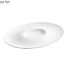 Dumpling Plate with Vinegar Dish Oval Ceramic Dinner Plate Soup Plates Dessert Bowl Sashimi Plates Fruit Dish Dim Sum Dish Tray