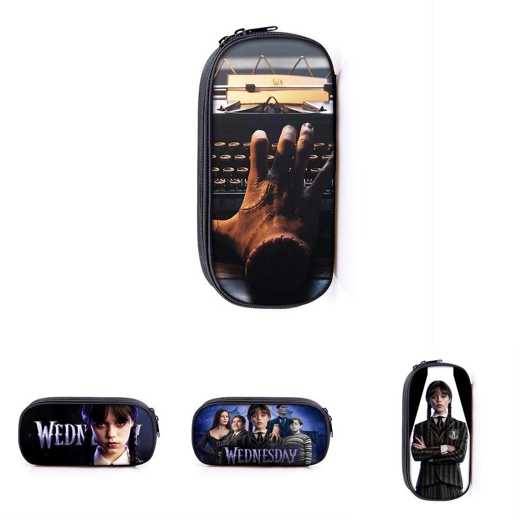 Пенал большой вместимости Среда Аддамс Семейка Аддамс - Подарок для ребенка-ученика