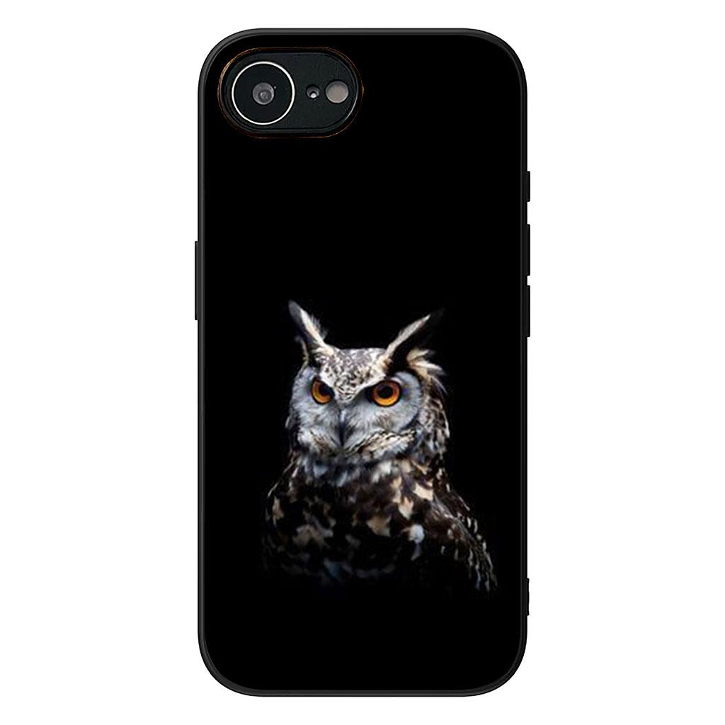 Cover for Samsung Galaxy S25 S24 S22 S23 FE Ultra Plus A56 A05 A06 A15 A16 A55 S7 Edge Phone Case Bird Owl Wallpaper