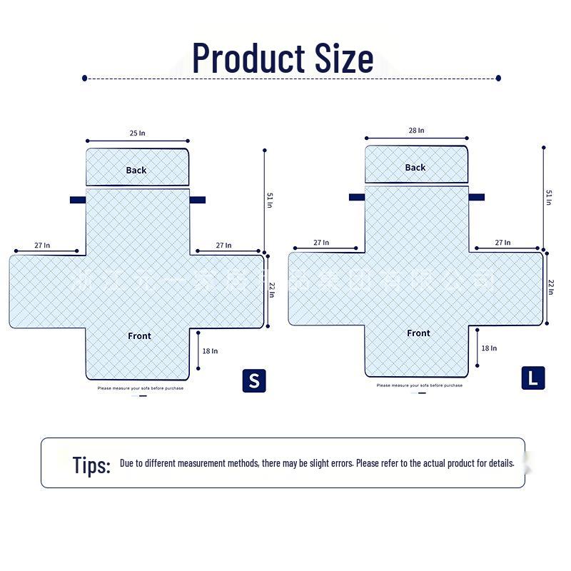 Универсальный водонепроницаемый чехол для дивана-реклайнера: Цельный, Грязезащитный, Защитный коврик для питомцев.