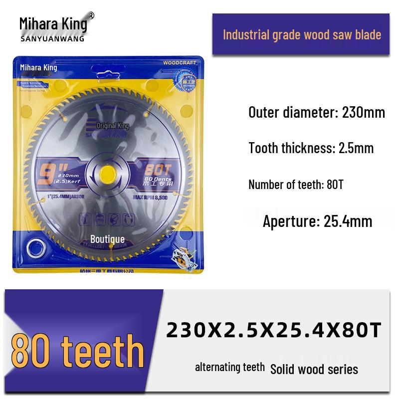 Деревообрабатывающий угловой шлифовальный пильный диск - Сплавной отрезной диск для дерева, Размеры 4/5/7/9 дюймов