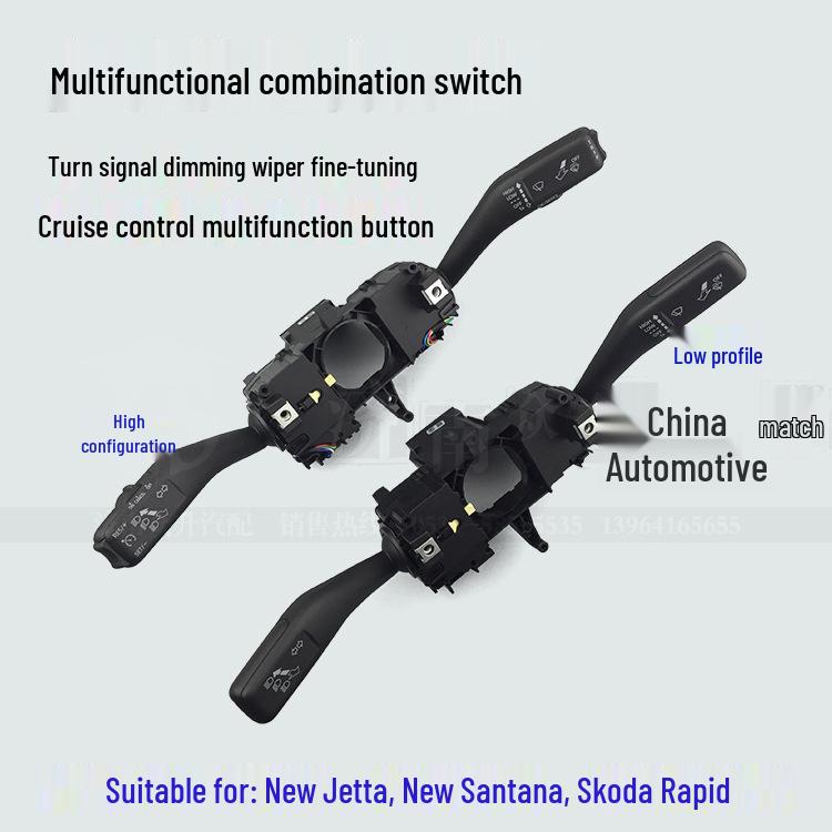 Volkswagen Jetta/Santana Переключатель указателей поворота и стеклоочистителя 34D953513