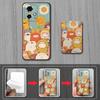 Card slot TPU Phone Case For Honor90 GT Dirt-resistant Silicone Durable Cute Waterproof Cartoon Anti-knock protective