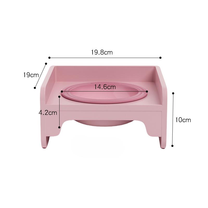 Комбинированная квадратная миска для кошек, кормушка для собак, поилка для собак, многофункциональная, герметичная, приподнятая миска для собак, миска для кошек, миска для домашних животных