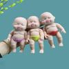 Simulation Human Baby Doll Squeeze Toy Flexible Tensile Rebound Cute Baby Doll Soft TPR Pinch Toy Anti-stress Vent Toys Cartoon Doll Squishes