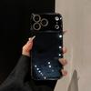 Роскошный чехол из закаленного стекла для iPhone 17 16 15 14 13 12 11 Pro Max Plus Кристальная защита объектива Позолоченный бампер Жесткий чехол