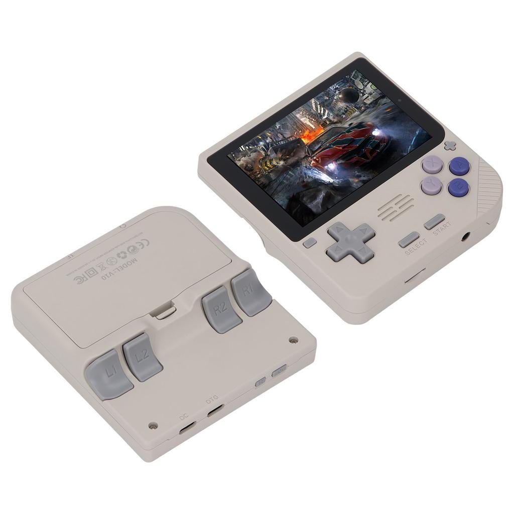 Retro Handheld Game Console Double 3D Joysticks High Resolution 3.5in Screen 4 Core CPU 3000MAH Batt