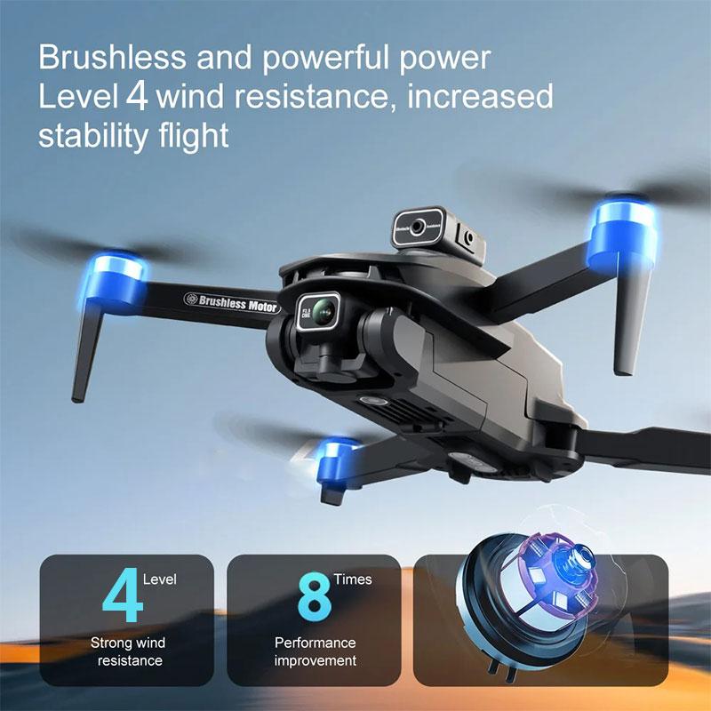 V168 Pro MAX GPS Дрон 8K Профессиональная Двойная HD Камера 5G WIFI FPV 360° Обход Препятствий Бесколлекторный Радиоуправляемый Квадрокоптер Дроны Игрушки
