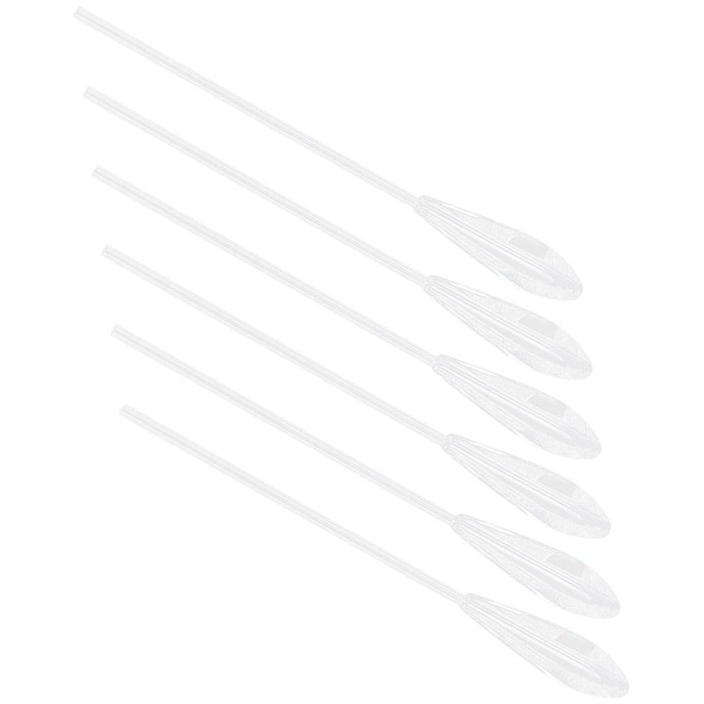 6 шт. акриловые большие тонущие поплавки рыболовные принадлежности экологически чистые прозрачные белые(20g )