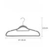 Clothes Hanger, Velvet Clothes Hanger, Non-marking and Non-slip Household Thickened Clothes Hanger, Organizer Storage Clothes Hanger 10 Pack