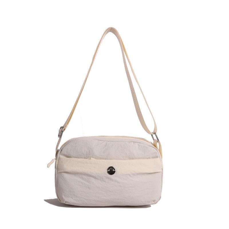 Повседневная новая легкая маленькая квадратная сумка женская личность легкая и универсальная однотонная простая сумка-мессенджер для студентов и покупок