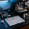Espresso Tamping Mat Non-Slip Silicone Tamper Mat Heat Resistant Coffee Tamping Station for Home Baristas