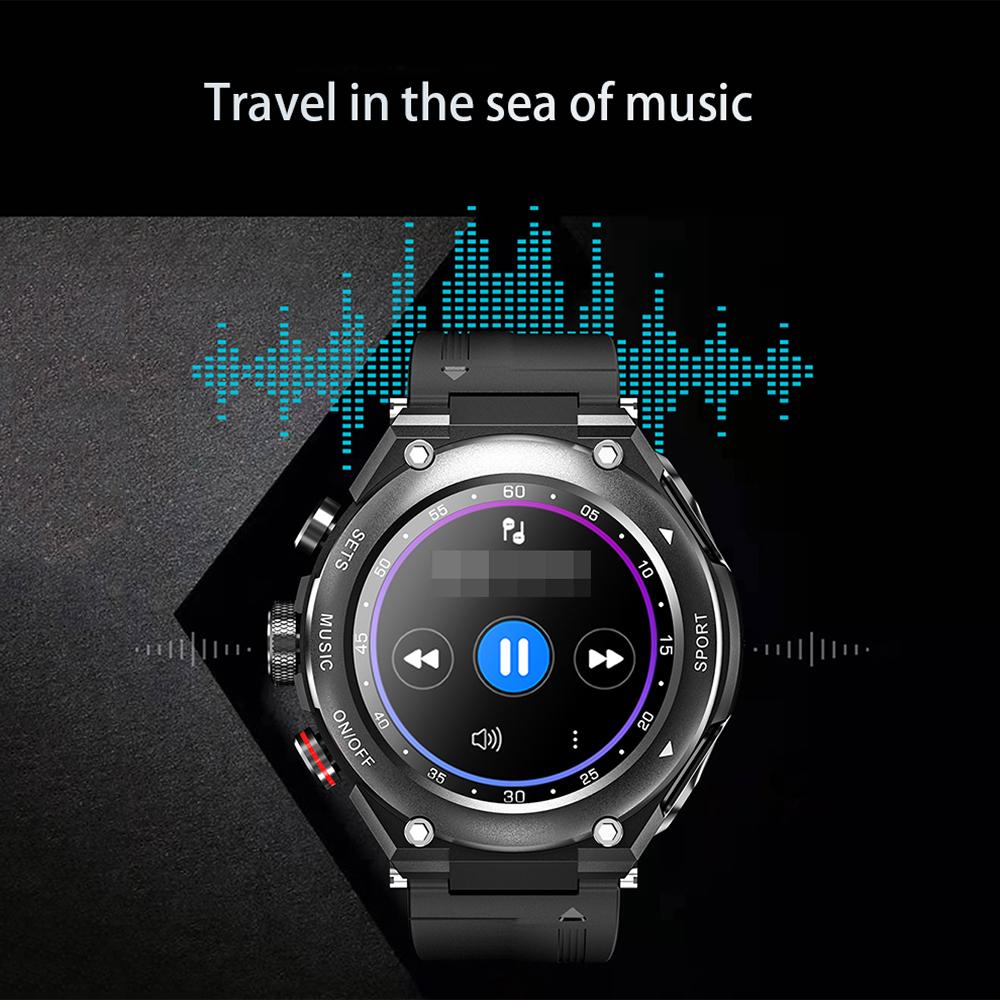 Rainbuvvy T92 Earbud Smartwatch 1.28inch IPS Full Touch 128MB RAM 470mAh BT5.0 TWS IP67 Водонепроницаемый Запись Локальная Музыка Беспроводной Смарт Браслет