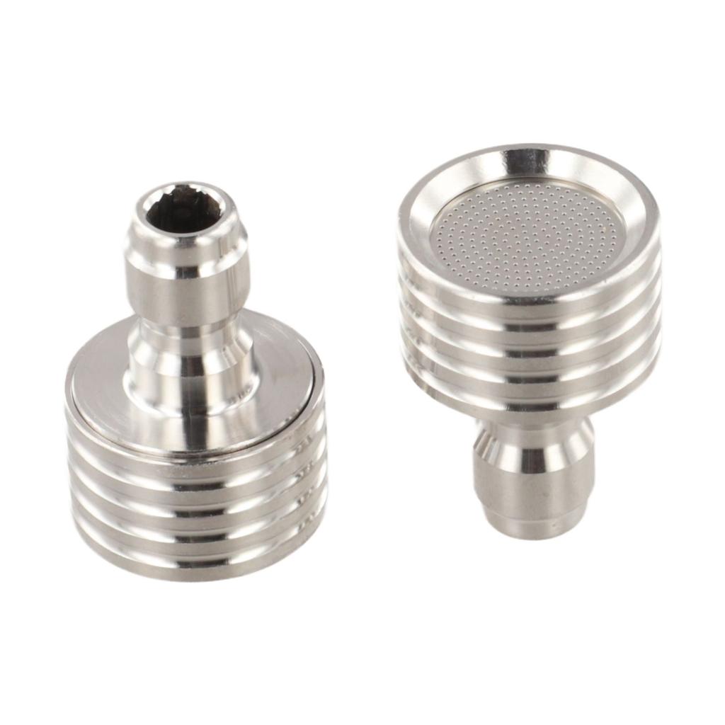 2 Pack Pressure Washer Nozzle Tips Made of Stainless Steel for Soft Wash Use with 1/4 Quick Connect Compatibility