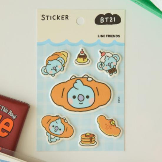 BT21 Наклейка для выпечки