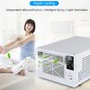 1100W Portable Desktop Air Conditioner Cold/Heat Dual Use 220V/AC With Remote Control LED Display Panel Air Cooling Heating Fan