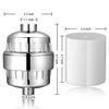 Premium Shower Filter Set: 10-15 Layers, 17-25 Levels, Water Purification Core for Enhanced Shower Experience