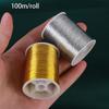 100 Metres Hand DIY Crafts Embroidery Thread Sewing Machine Gold Wire Cross Stitch