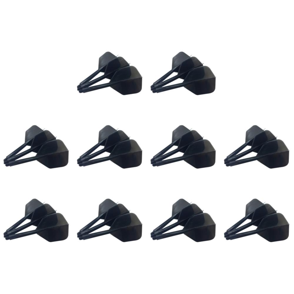 6/3Pcs 2BA Integrated Dart Flights Shaft Anti-Fall Professional Transparent Plastic Flights and Shafts Dart Accessories Kit