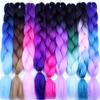 Ombre Synthetic Braiding Hair Available Crochet Hair Extensions Jumbo Braids Hairstyles