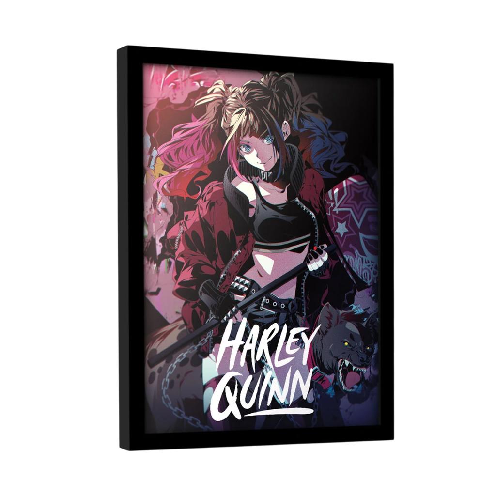 Batman Harley Quinn Framed Poster