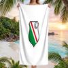 Пляжное полотенце Legia Warsaw Мягкое из микрофибры Летнее полотенце Быстросохнущее Впитывающее полотенце для пляжа, бассейна, путешествий