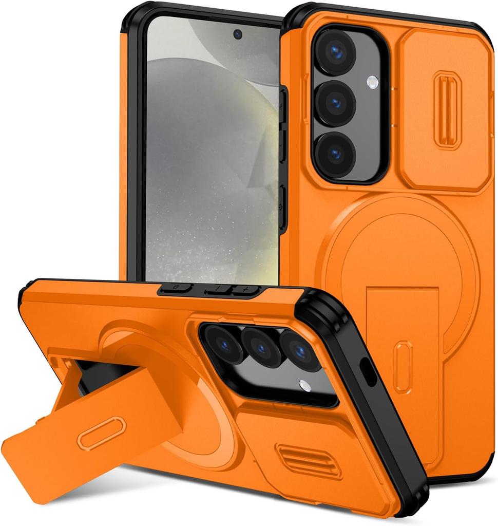 Phone Case For Samsung Galaxy S26+ Plus with Camera Cover, Magsafe, Heavy Duty Magnetic Case