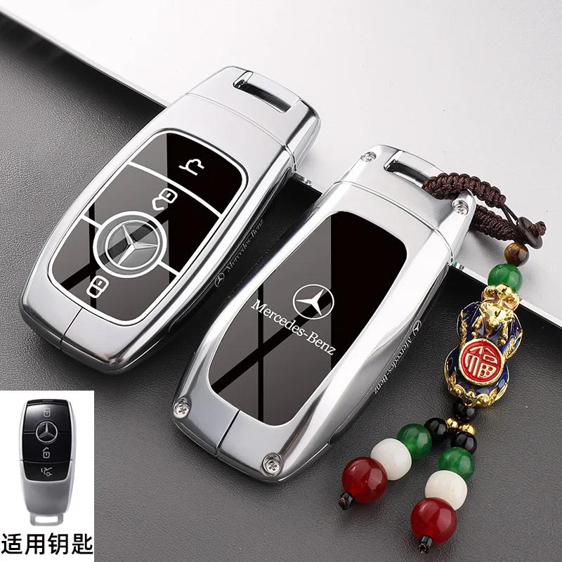 TGM3 Car Key Case Cover for Mercedes Benz E C S GLC Class E200 E400 E63 W213 S550 S560 C260 A200 Key Shell Protector