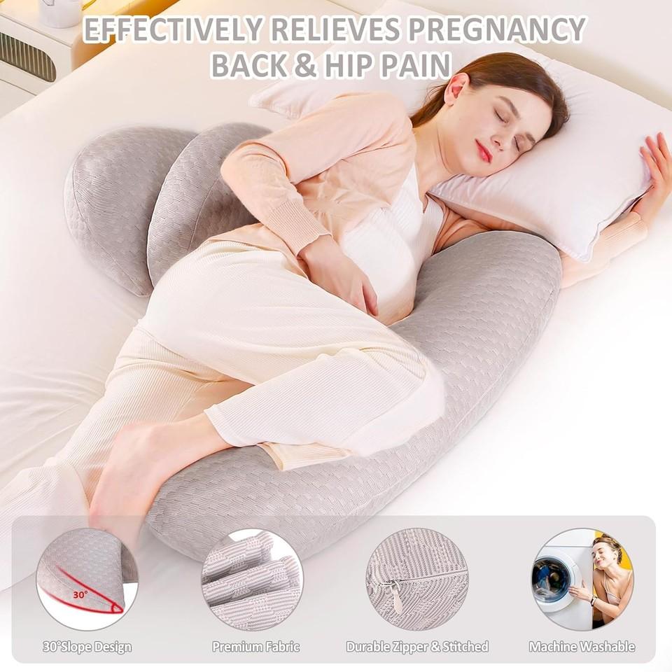 Pregnancy Pillow Pregnant Women Pregnancy Body Pillow Support for Waist Back