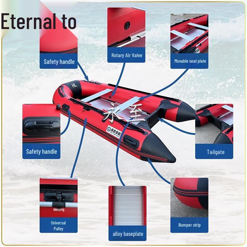 Yongzhi Inflatable Assault Boat & Outboard Motor Set