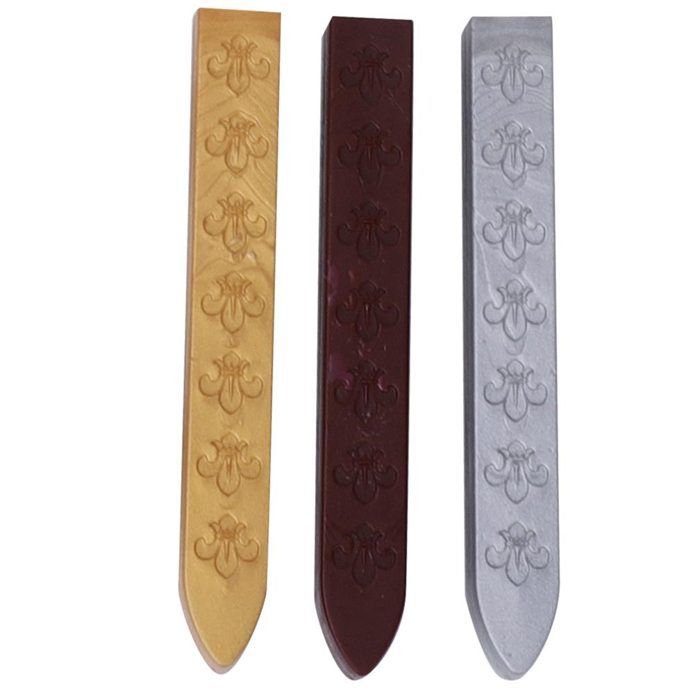 Печать в стиле ретро с деревянной ручкой, ложка для печати с набором для сургуча