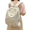 [ZESU] backpack ladies Commuting to school large capacity South Korea rucksack girls unisex backpack high school student casual bag outdoor junior