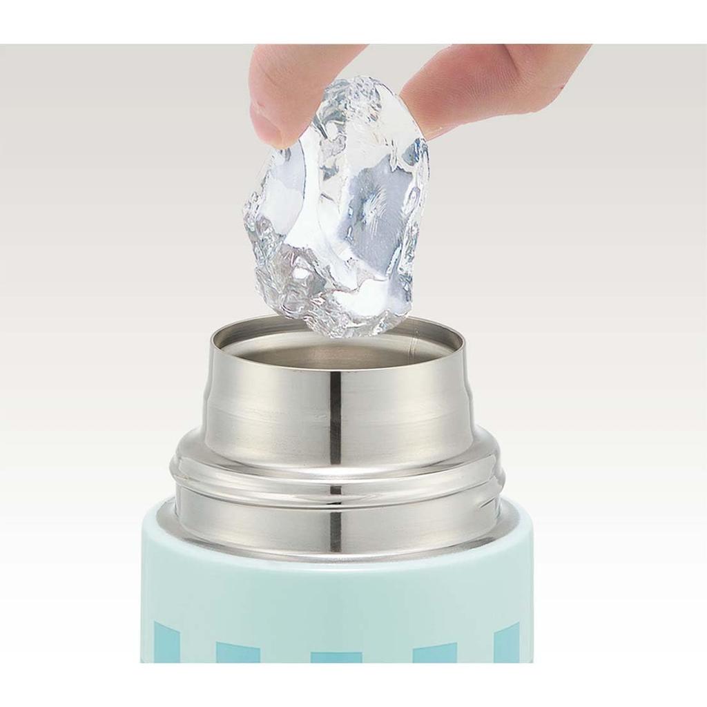 Skater Бутылка для воды из нержавеющей стали для питья 580 мл Snoopy 80s Cafe Легкий тип для девочек, прохладная бутылка для воды, спортивная бутылка, милая для детей