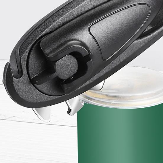 Heavy Duty Can Opener Manual Jar Lid Remover with Soft Touch Handle