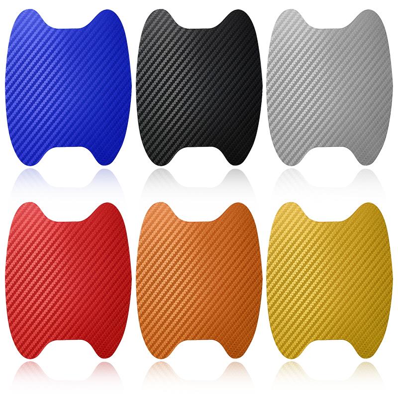 Наклейка на дверь автомобиля Углеродное волокно Царапины Защитная пленка для ручки автомобиля Для Honda Fit Mugen Insight Type S R VTEC Modulo Vezel SiPilot Fit XRV CRV HRV Dio