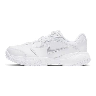 Кроссовки для тренировок Court Lite 2, износостойкие, низкие, детские, белые CD0440-105