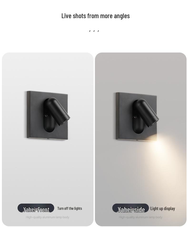 Вращающийся настенный светильник на все сезоны - Прикроватное чтение и декоративное освещение