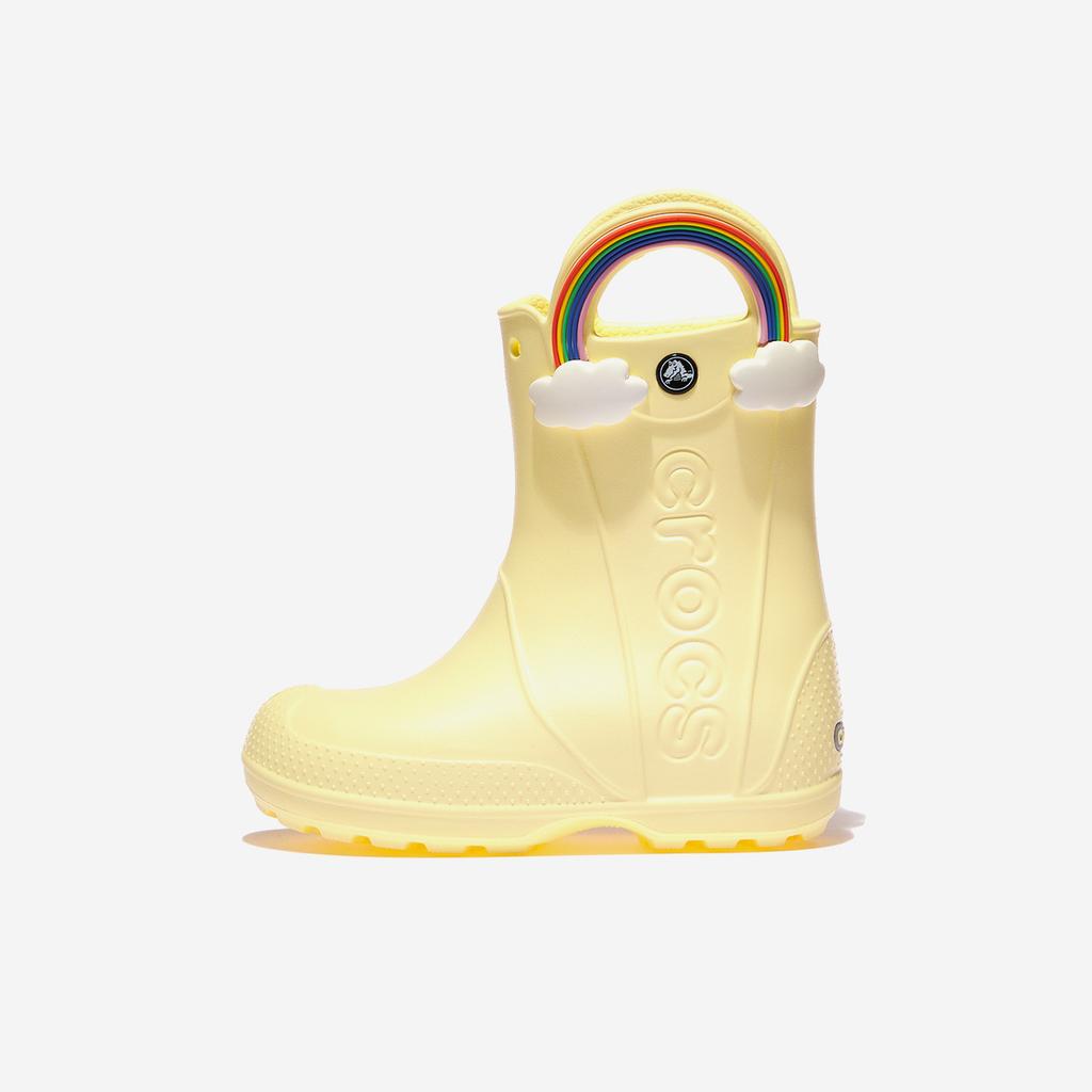 Crocs Handle It Детские резиновые сапоги 'Радуга', CRS211117, 1010112911, Популярная корейская обувь