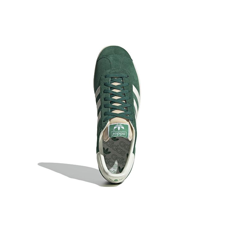 adidas Кроссовки унисекс Gazelle Faded Archive Green Dark-Green Off-White GY7338