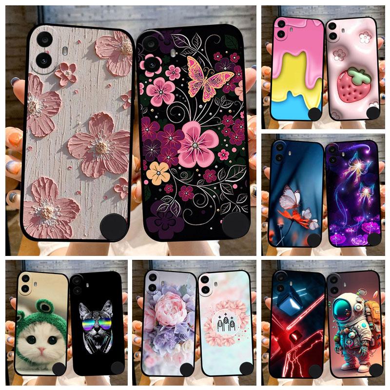 Чехол для Nothing CMF Phone 1 Животные ТПУ Мягкий Силикон Задняя Крышка Чехлы для Телефона для Nothing CMF Phone1 one Ударопрочный Крутой funda