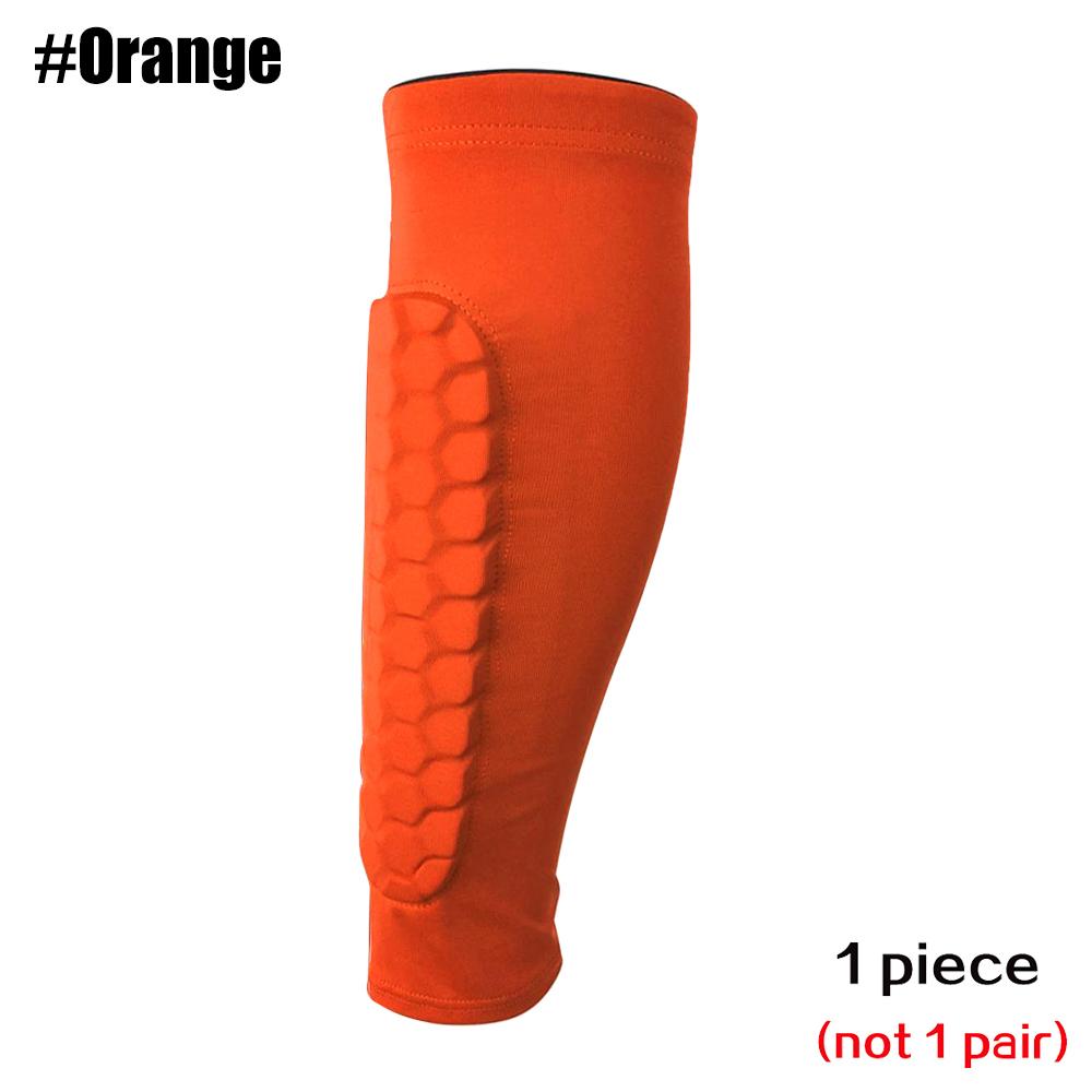 1 Pcs Honeycomb Soccer Shin Guards Football Shields Sports Legging Shinguards Leg Sleeves Protective Gear Shank Protector Unisex