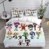 Игровой Постельный Комплект Dandy'S World 3D Принт Пододеяльник Одеяло Покрывало Наволочка Набор из 2-3 Предметов Детский Взрослый Декор Спальни