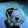 3.1A Автомобильное зарядное устройство для телефона Быстрая зарядка 3.0 PD Быстрая зарядка USB Автомобильное зарядное устройство U Disk MP3-плеер Bluetooth 5.0 FM-передатчик