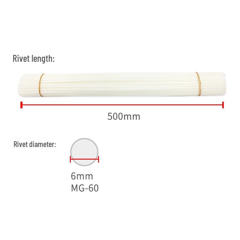 AURORA 6.0mm Thermal Binding Rivet Tubes CN plug (adapter included)
