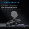 3-канальный WiFi GPS Dash Cam Car DVR Black Box 2K Видеорегистратор Передняя Внутренняя Камера Заднего Вида Автомобильные Аксессуары