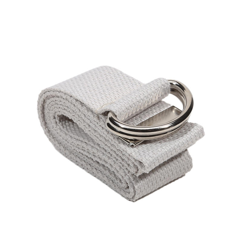 Ремень из холста с пряжкой из двух колец, сто универсальных джинсовых ремней, украшение для летних брюк для студентов без проколов