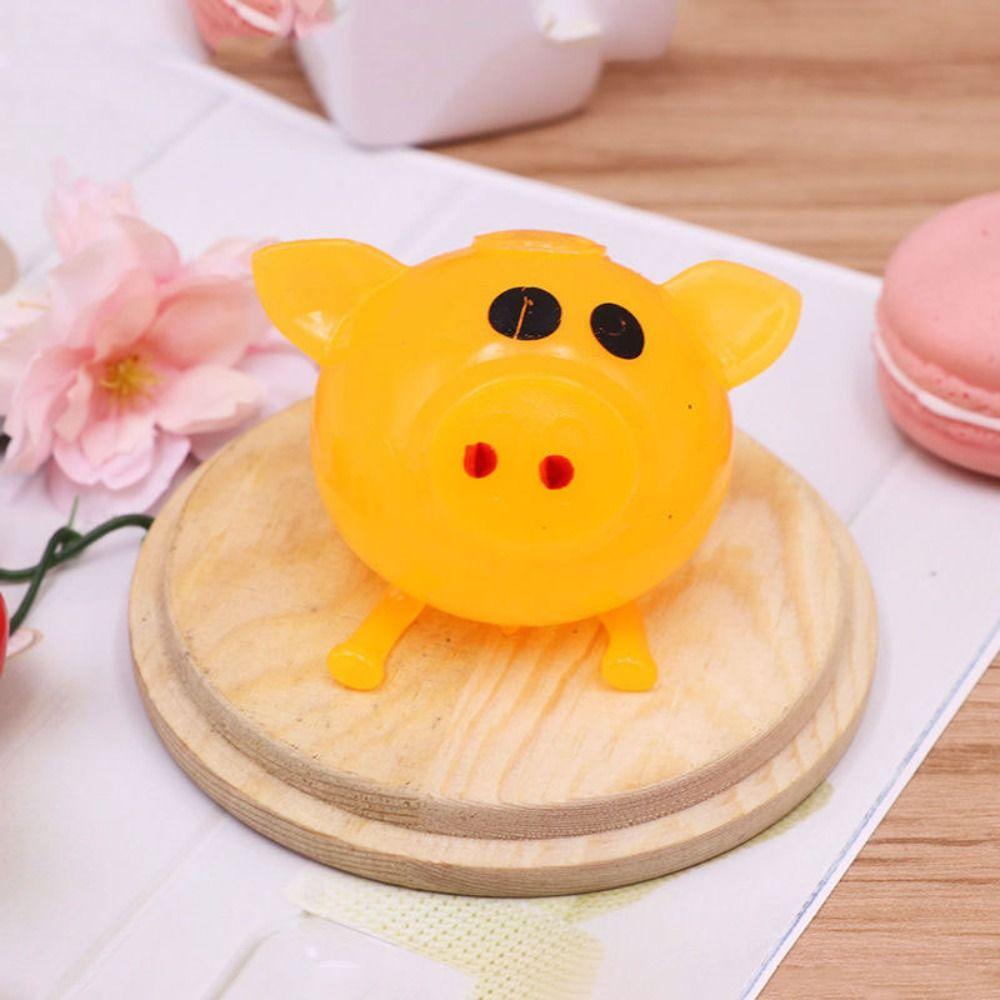 Игрушка для вентиляции Jello Pig Fidget Toy Sticky Pig Jello Pig Vent Toy Pig Water Ball Toys Gift Birthday