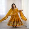 Sunshine Yellow Anarkali Suit with Gota Patti Work