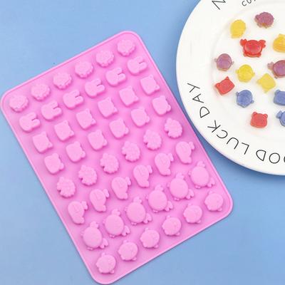 32/48/60 ячеек Лесные животные Форма Силиконовые формы для выпечки Помадка Шоколадные конфеты Формы для самостоятельной выпечки Украшения Инструменты для торта