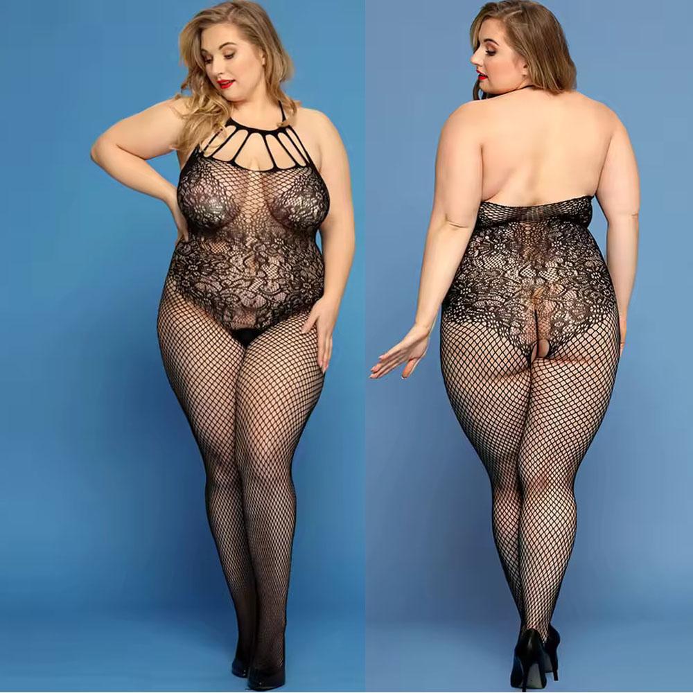 Горячий бодистокинг Эротическое нижнее белье для женщин Сексуальное порно нижнее белье Сетка Тедди Боди Костюмы Латексный комбинезон Без ластовицы